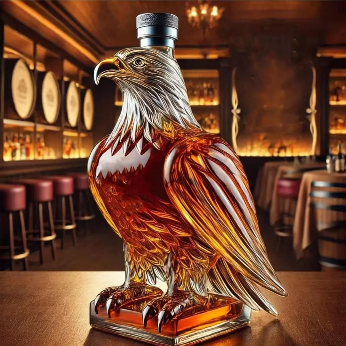 Rebellischer Whiskey-Dekanter