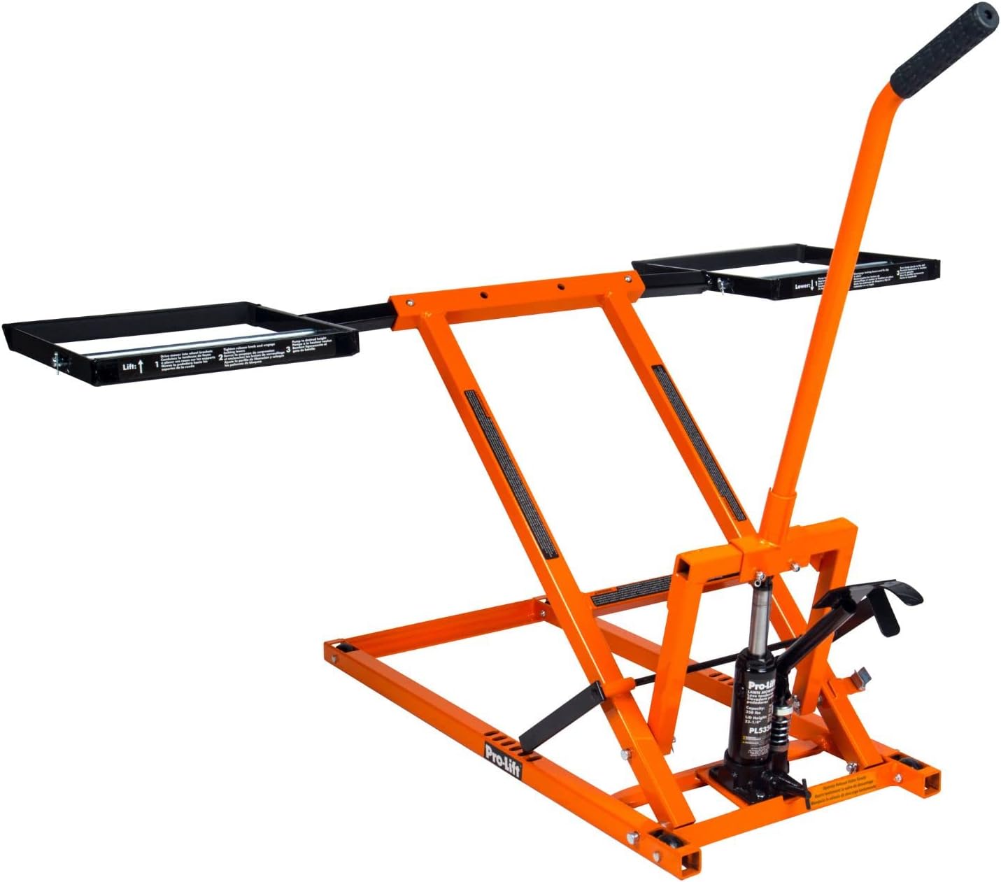 Pro-LifT Grasmaaier Hefbok �C Draagvermogen 350 lbs (ca. 159 kg) voor Tractoren en Zero-Turn Grasmaaiers