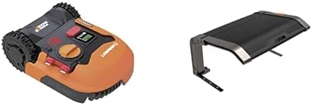 WORX Landroid M WR141E robotmaaier/accugrasmaaier voor kleine tuinen tot 500 m2/zelfrijdende grasmaaier voor een nette gazonsnit, veelkleurig