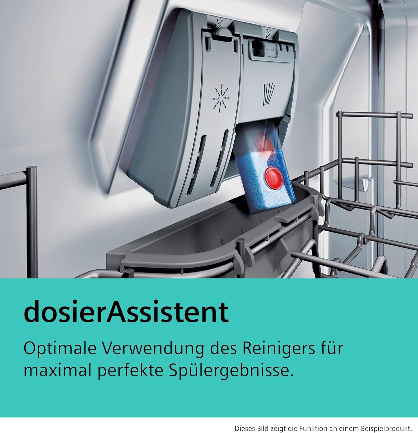 Siemens SR53HS74KE, iQ300, Smarter teilintegrierter Geschirrspüler, 45 cm, Eco 50°C Programm, varioSpeed Plus, höhenverstellbarer Oberkorb, Rackmatik, Kindersicherung, LED-Innenbeleuchtung, Edelstahl