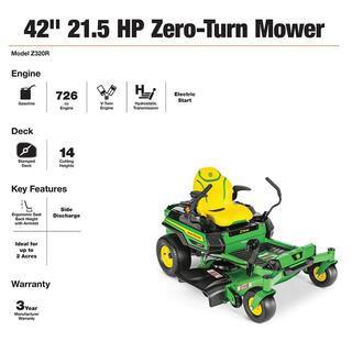 2025 John Deere Z320R Zero-Turn Grasmaaier 42