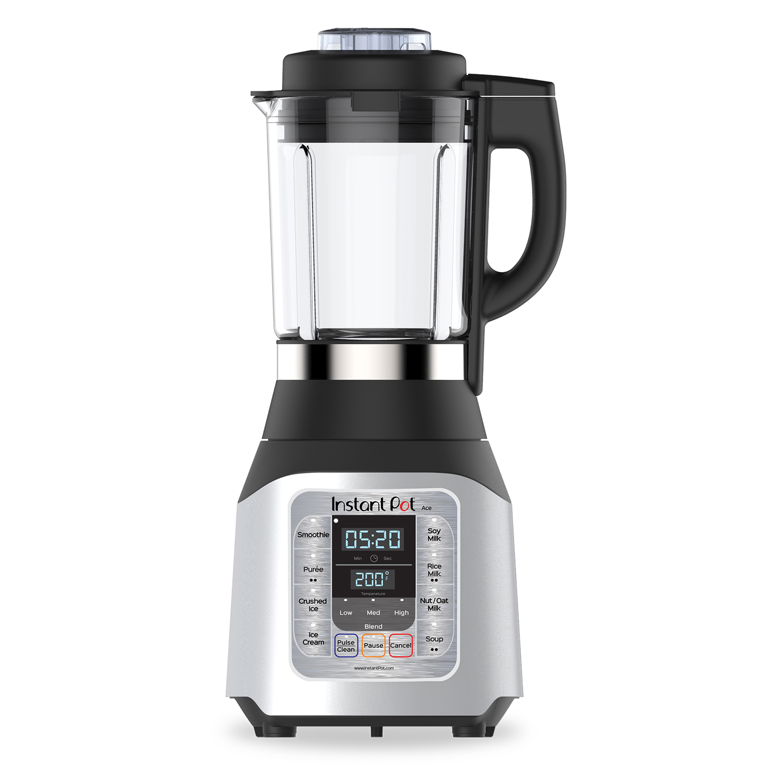 2025 Instant Pot Ace 60 Multifunctionele Kook- en Blender met 8 Slimme Programma��s, 60oz Glazen Kan, 23.000 t/min Motor