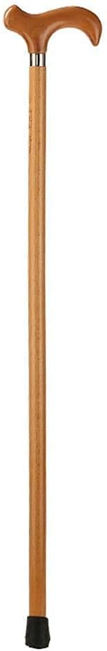 Lauflernhilfen für Senioren Langlebiger Gehstock aus Holz für ältere Menschen spezieller Gentleman Walking Cane Einhand leichte rutschfeste Krücke für Männer Wandern Rollator Walkerble Mobil