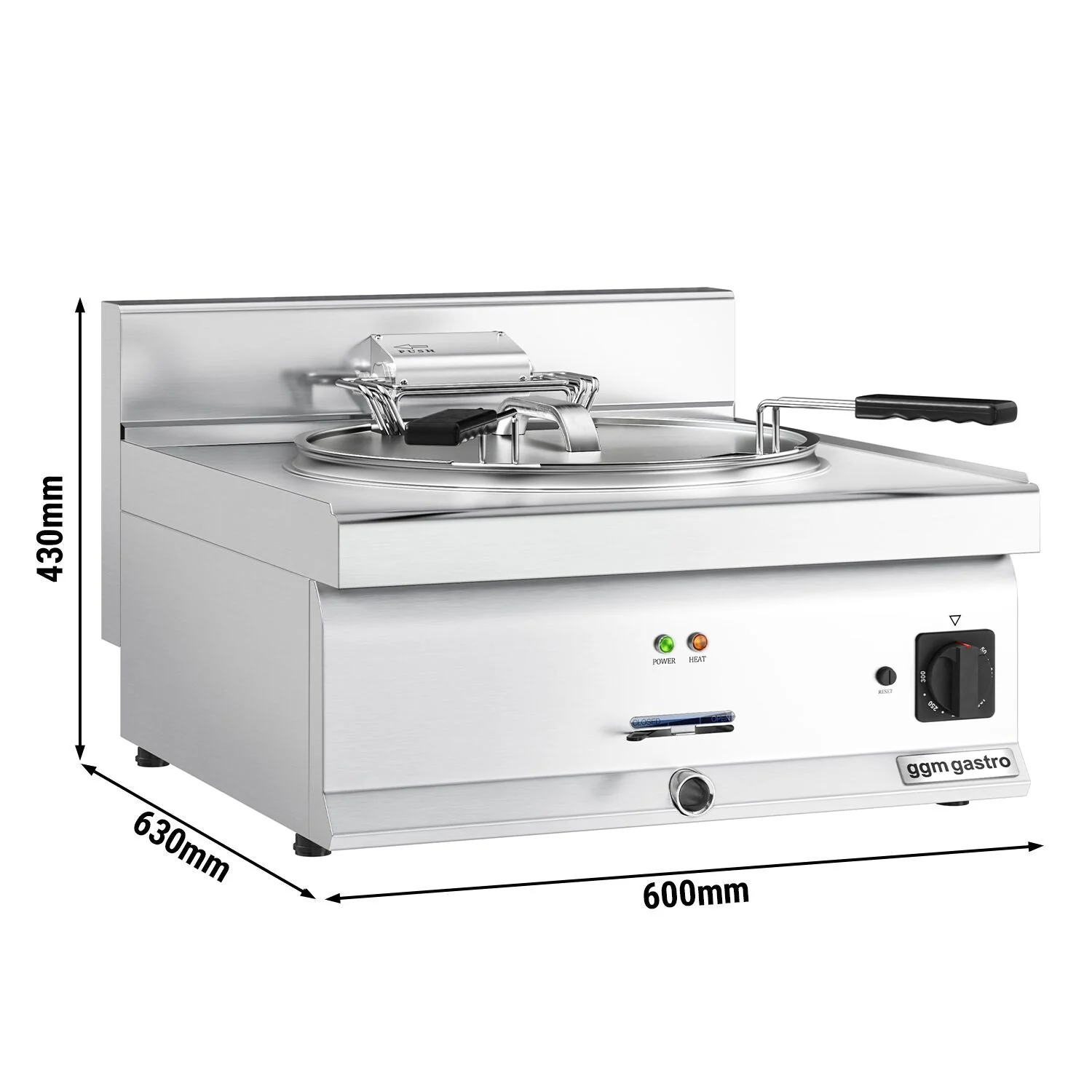 Elektrisk fisk Frityr - 25 (15 kW)