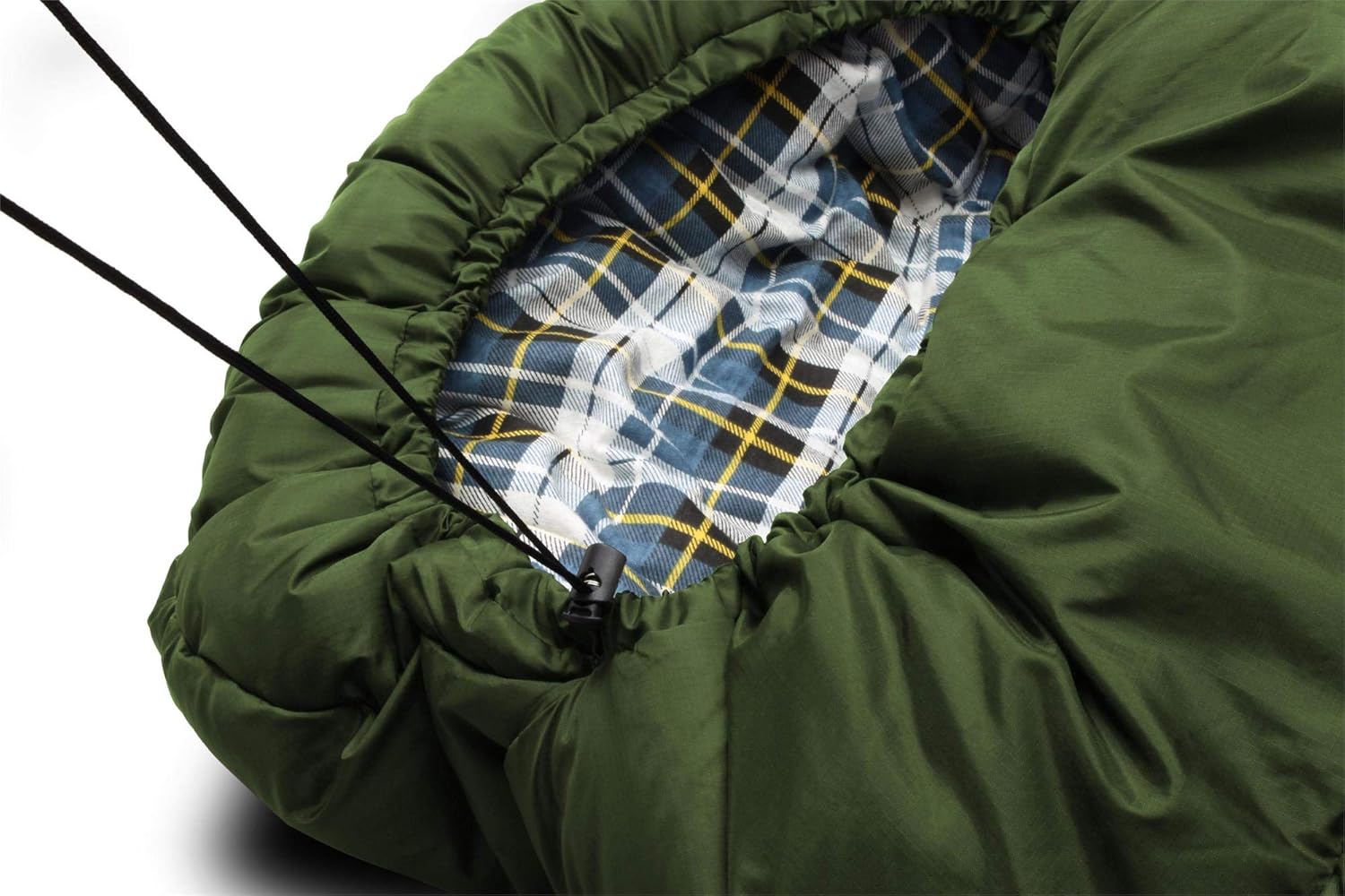 normani 4-in-1-Funktion Extrem Outdoor Schlafsack 'Antarctica' aus Nylon Rip-Stop mit 500 + 250 g/m² Hollow Fiber Füllung 220 x 90 cm
