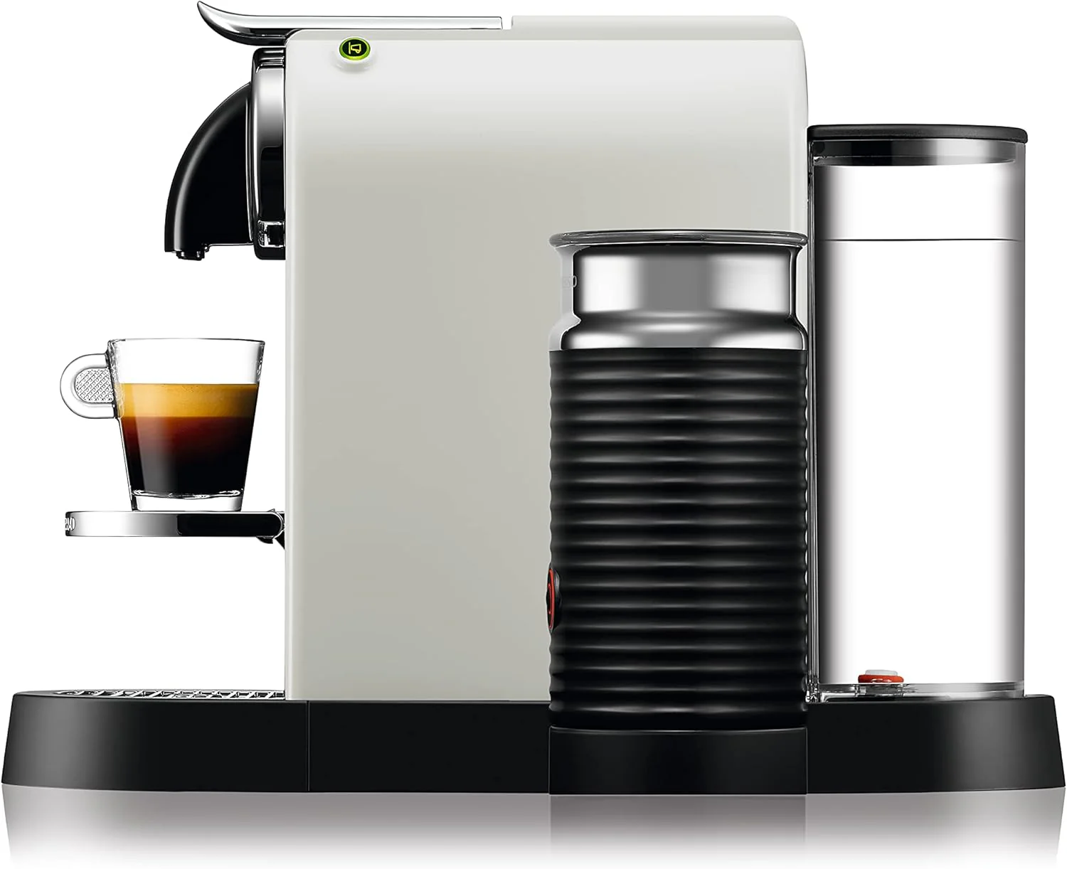 Nespresso De'Longhi EN267.BAE Citiz koffiezetapparaat met melkopschuimer, energiebesparende functie, 1710W, 1 liter, 37.2 x 21.8 x 27.7 cm, zwart
