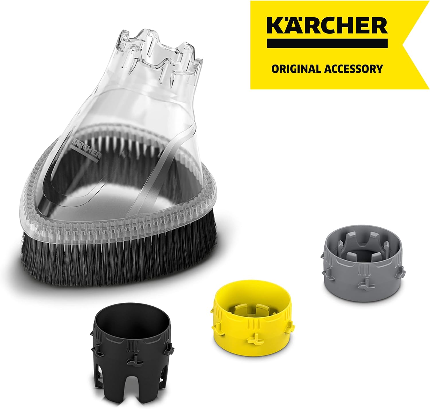 Krcher Flchenreiniger T-Racer T 7 Plus (Spritzwasserschutz, für groe Flchen, zwei Flachstrahldüsen, Handgriff für senkrechtes arbeiten, Powerdüse, Spüldüse)