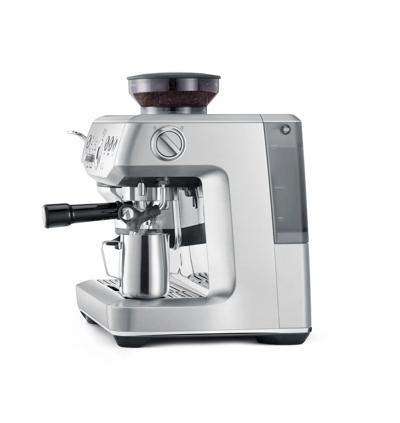 Sage Barista Express Impress ?C Halfautomatische Espressomachine met Slim Doseringssysteem ?C RVS