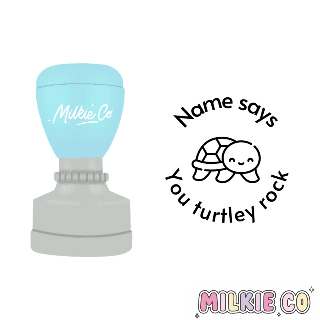 'Turtley rock' Stamp