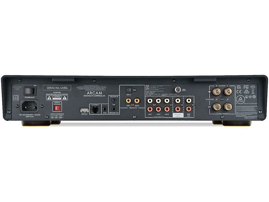 Arcam A5+ Stereo integrated amplifier with built-in DAC, Bluetooth?, and Auracast