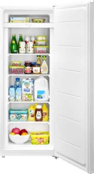 Insignia – 7 Cu. ft. Upright Freezer – White