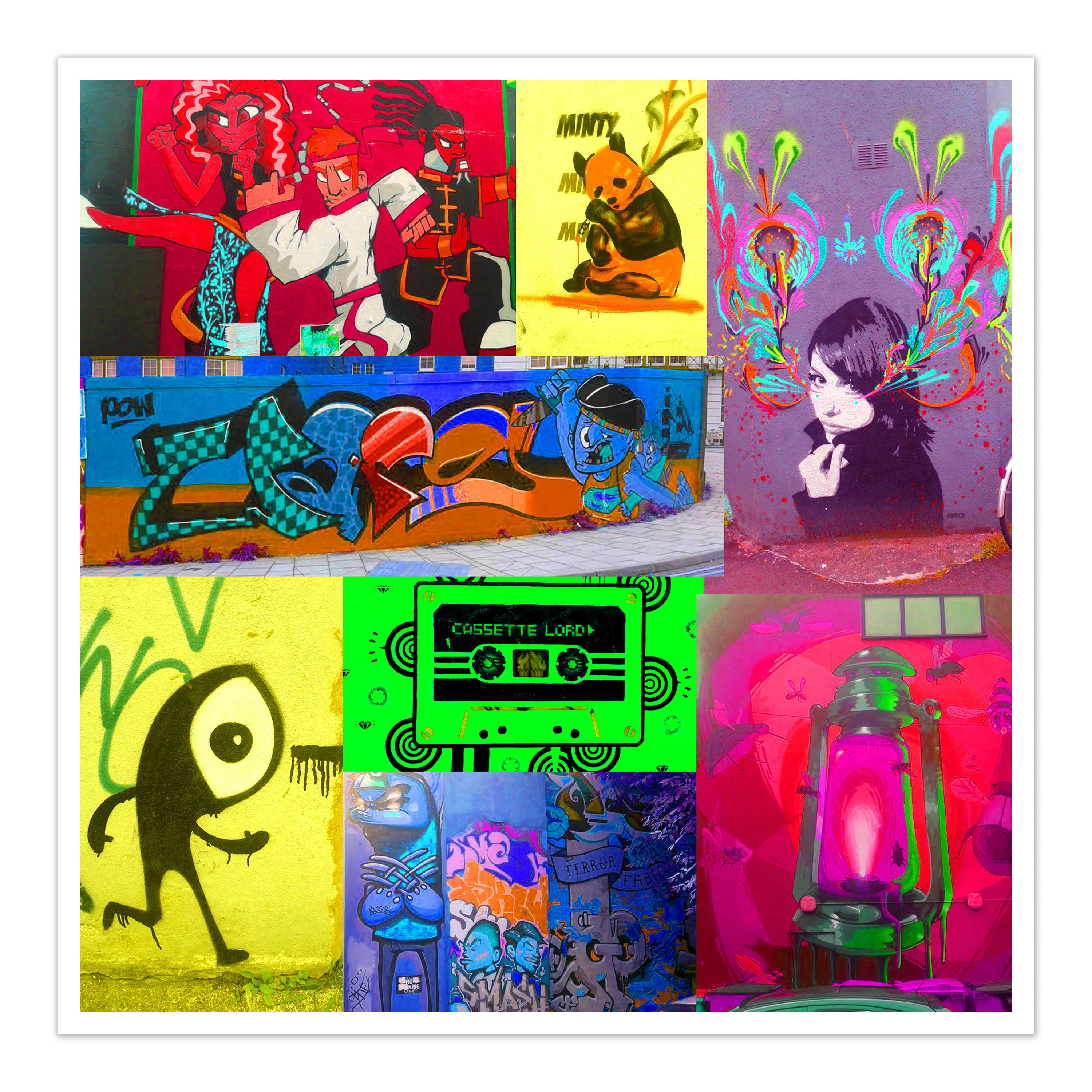Lantern - Brighton Street art