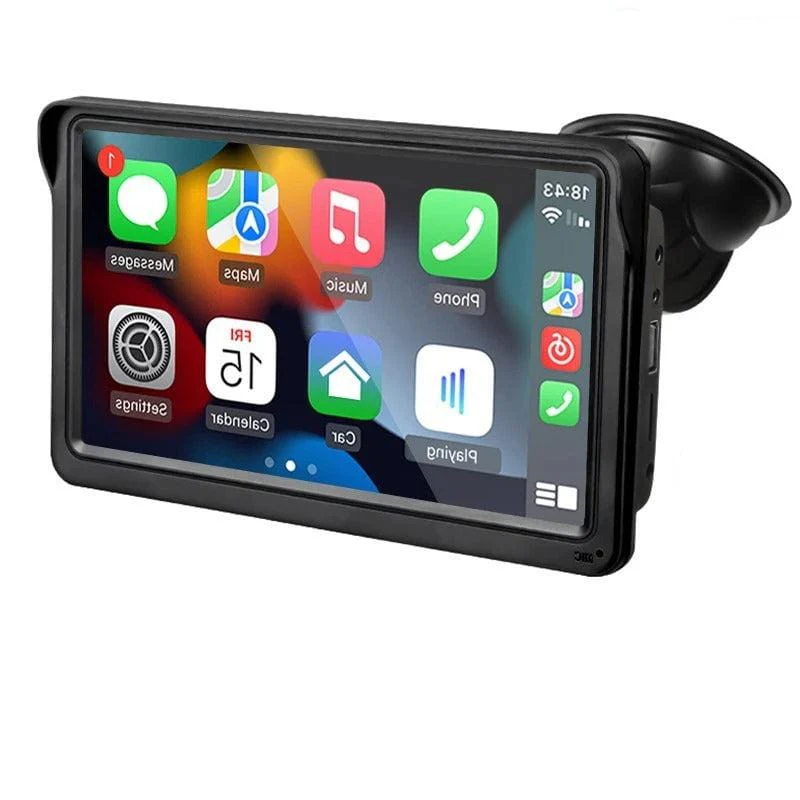 7-Inch Touch Screen Car Radio Multimedia Player with Wireless CarPlay & Android Auto
