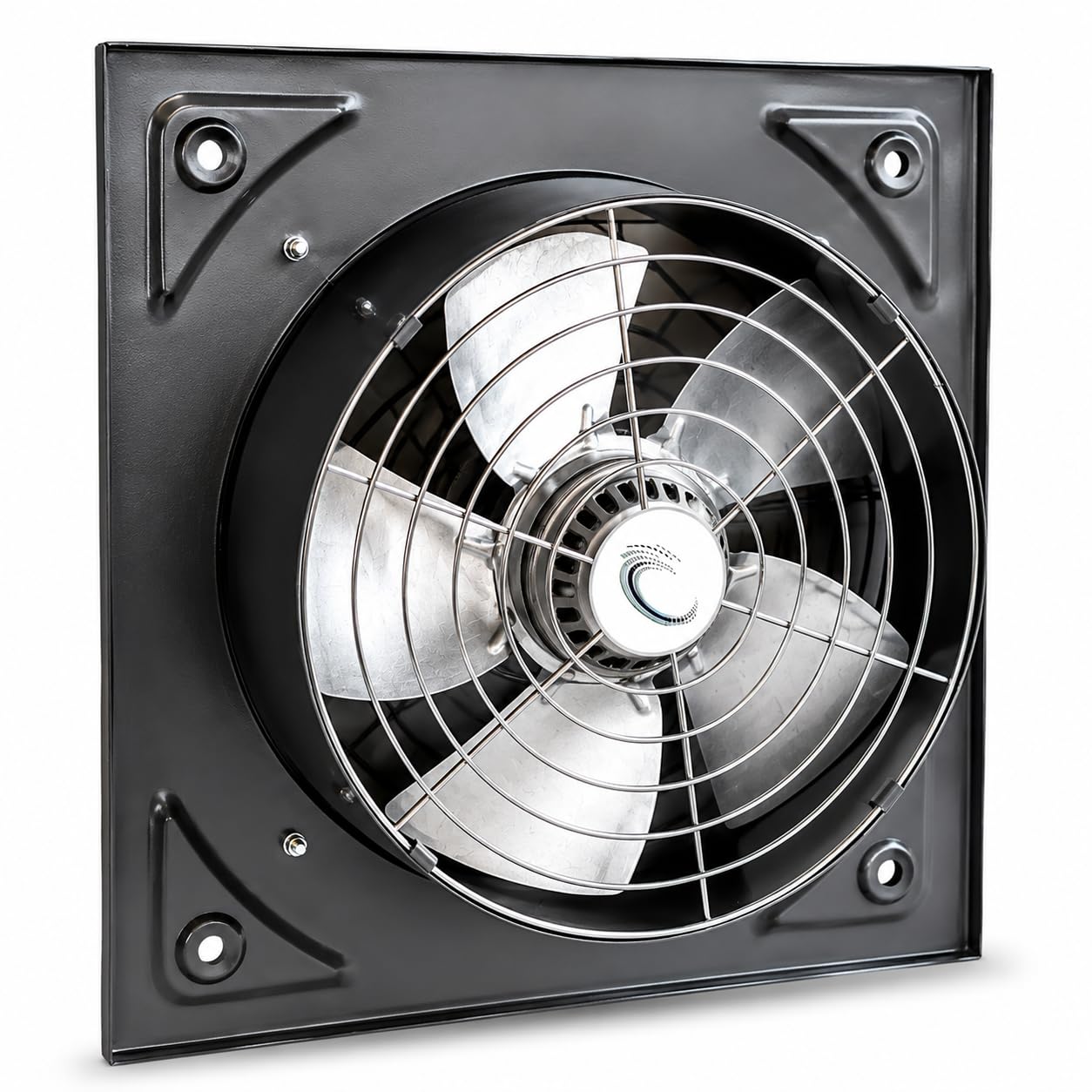 Uzman-Versand 350mm Wandventilator (KDR-350) Metall Bauventilatoren Fensterventilator Wandlüfter Lüfter Ventilator Axialventilator Abluftventilator Wand Fenster Einbauventilator Saugventilator 230V