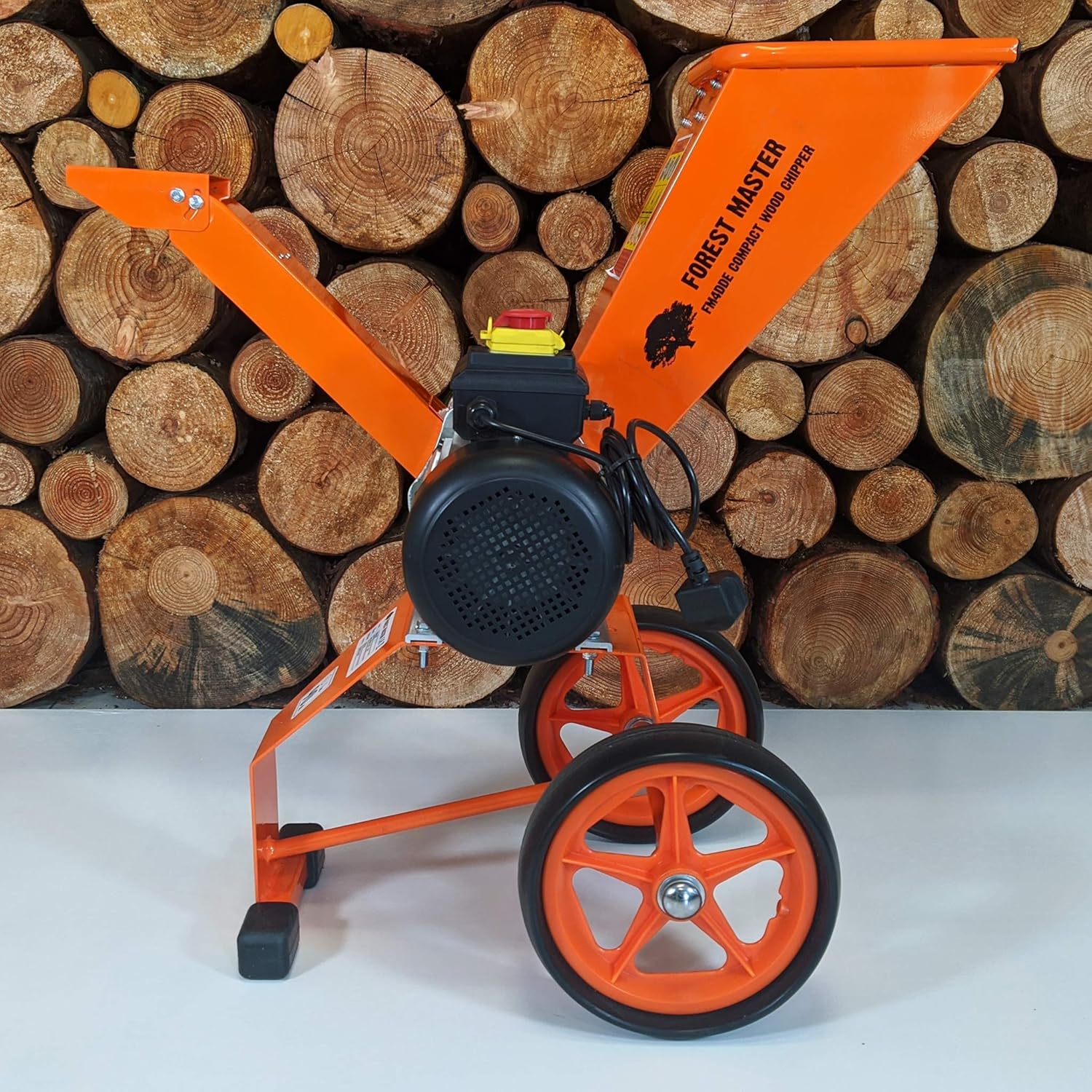 Forest Master Häcksler 2800 Watt 4 Ps AST Laub Holz Garten-Häcksler Garten-Schredder E-Häcksler