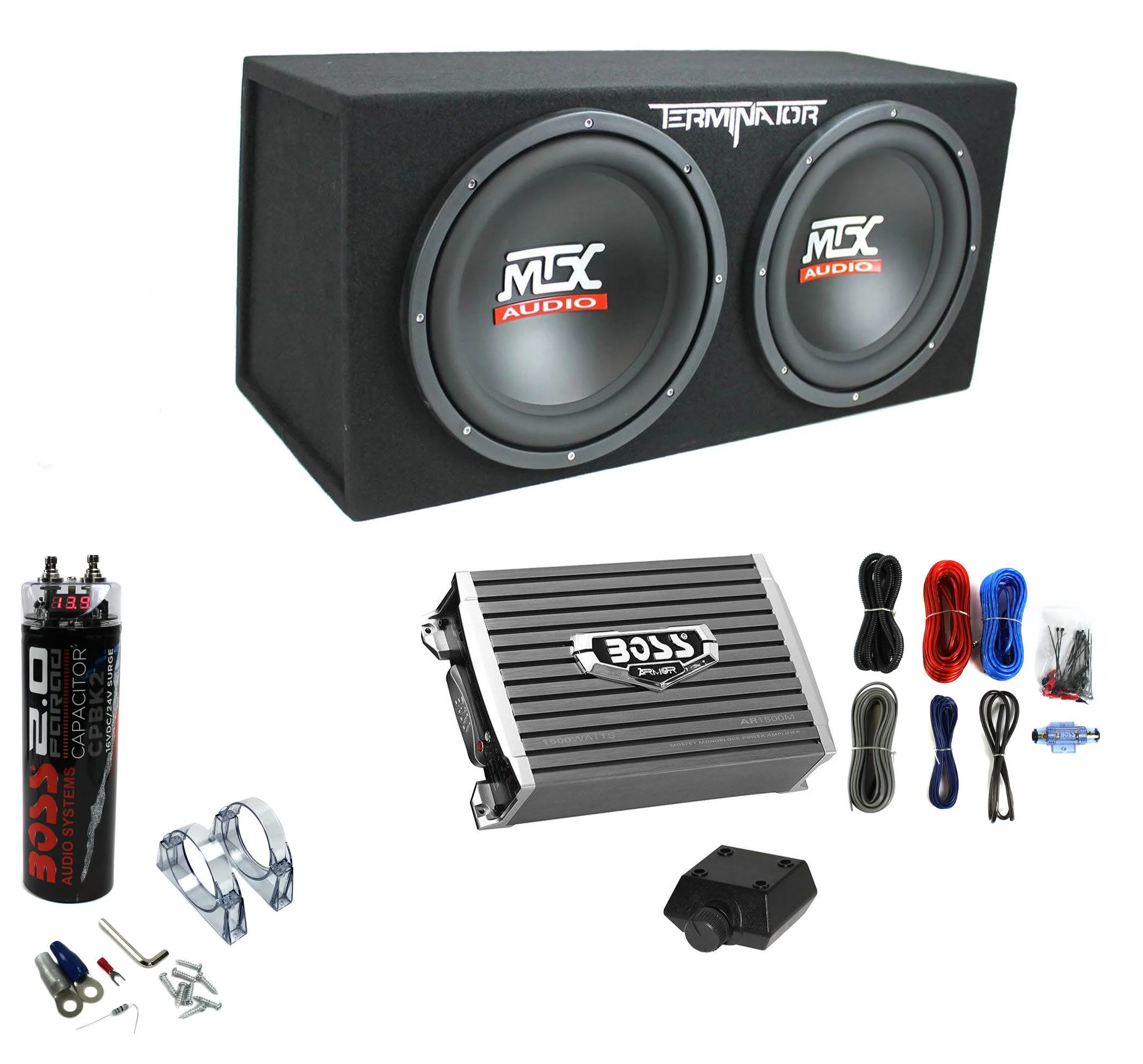 MTX TNE212D Subwoofer doppio da 12