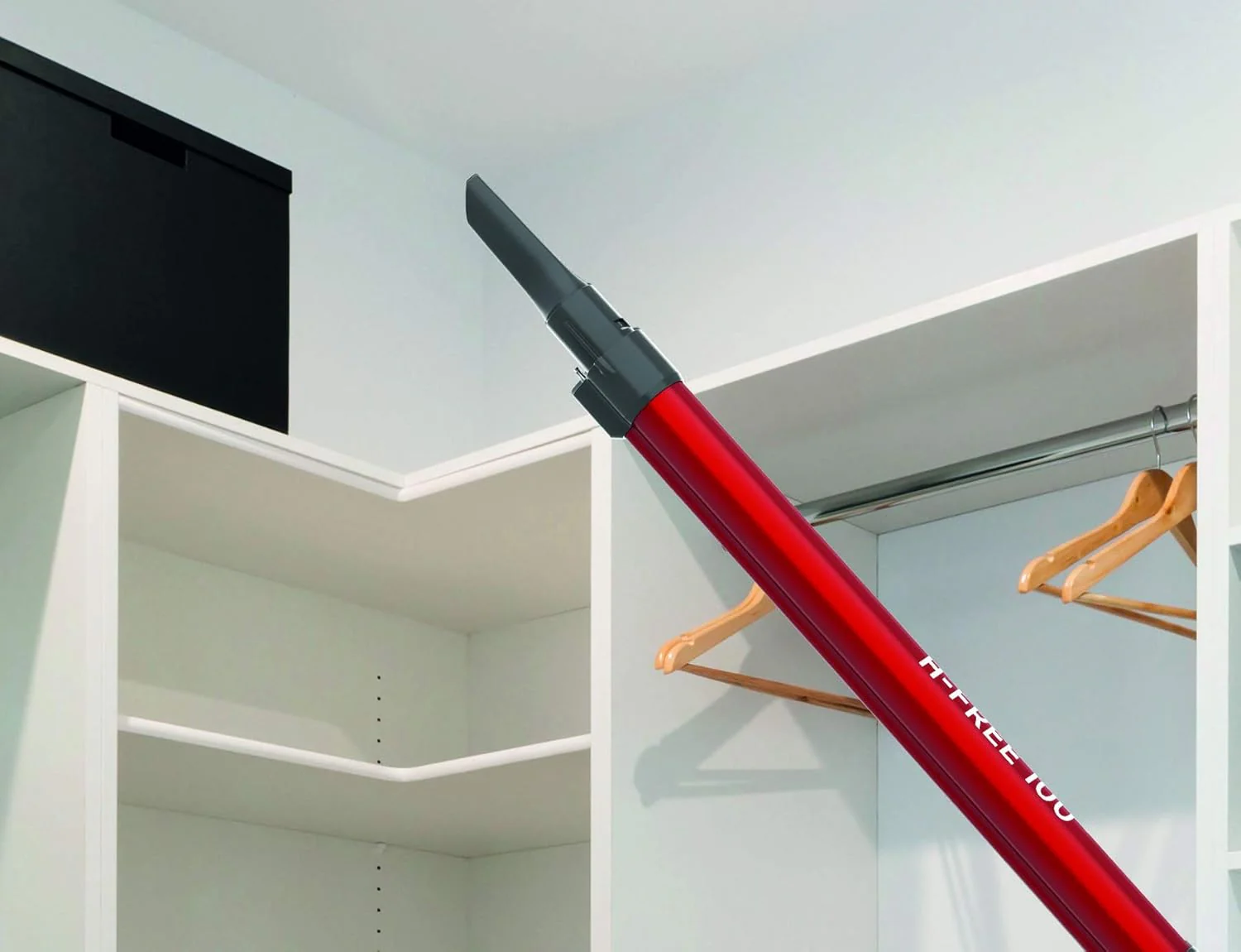 Hoover Accustofzuiger Dierenharen H-FREE 100 PETS zonder zak + dierenmondstuk I tot 40 min. gebruiksduur I snoerloze stofzuiger met LED, XL stofreservoir & parkeerstand I accustofzuiger met kierenzuiger & stofborstel