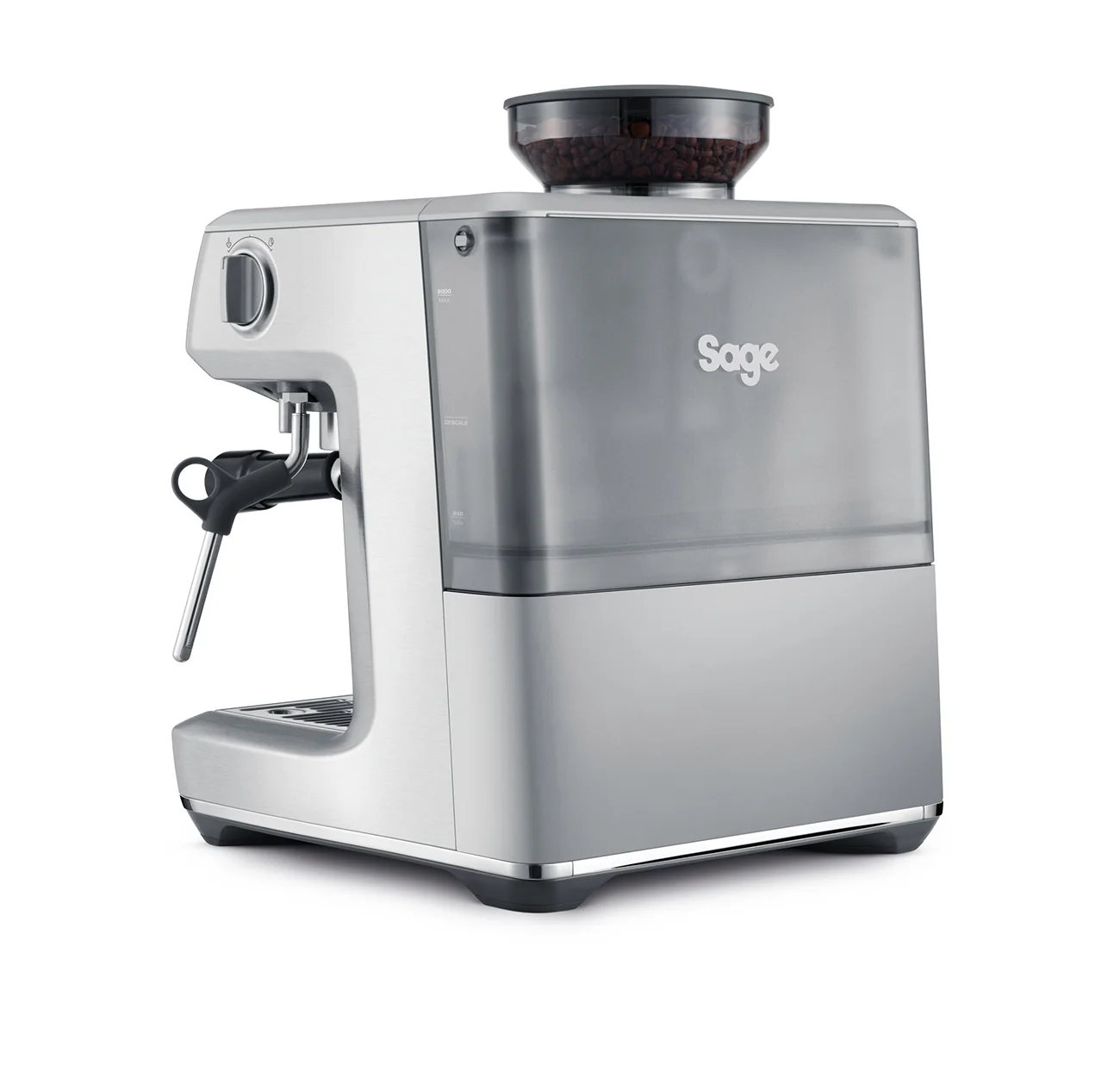 Sage Barista Express Impress ?C Halfautomatische Espressomachine met Slim Doseringssysteem ?C RVS