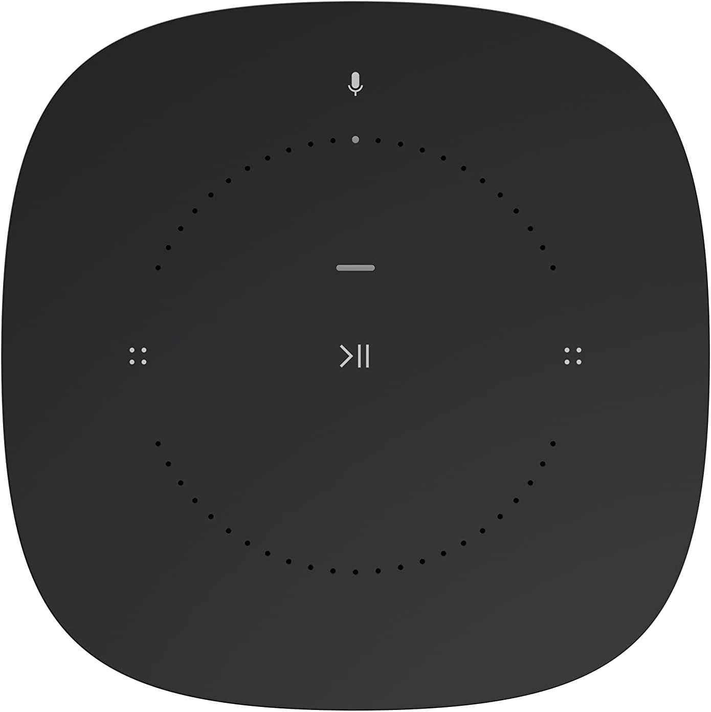 Sonos One Smart Speaker, schwarz – Intelligenter WLAN Lautsprecher mit Alexa Sprachsteuerung, Google Assistant & AirPlay – Multiroom Speaker für unbegrenztes Musikstreaming