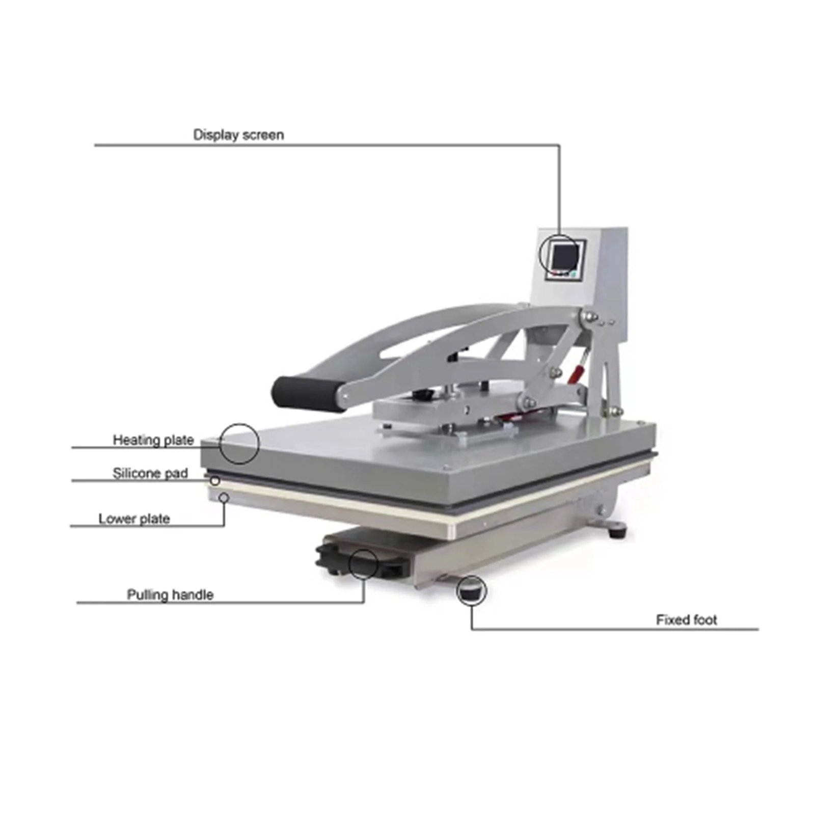 16×20 Auto Open Slide Out Heat Press Machine