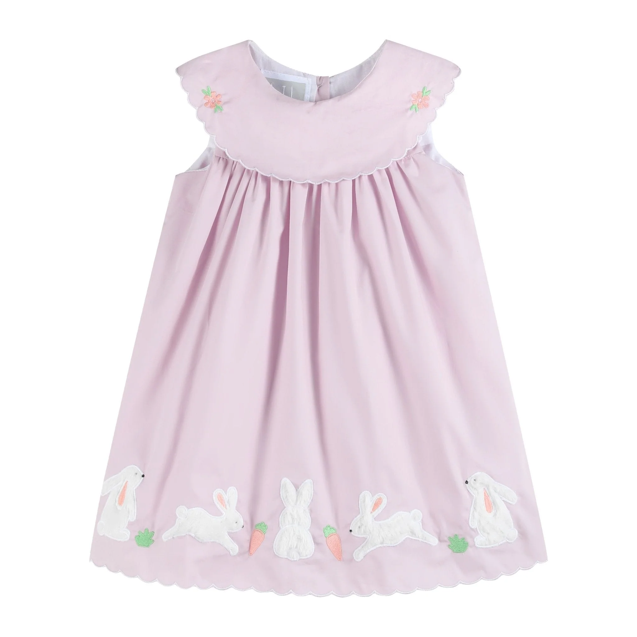 Light Purple Bunny and Flowers Dress