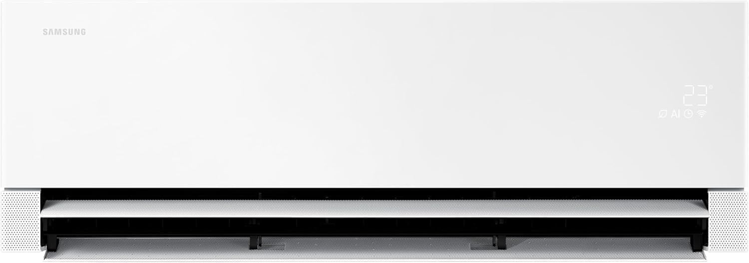 Samsung WindFree™ Première (Neuheit 2026) Monosplit-Klimaanlage, 12.000 BTU, integriertes WLAN, künstliche Intelligenz (KI), stromlose Kühlung, A+++, Essential White