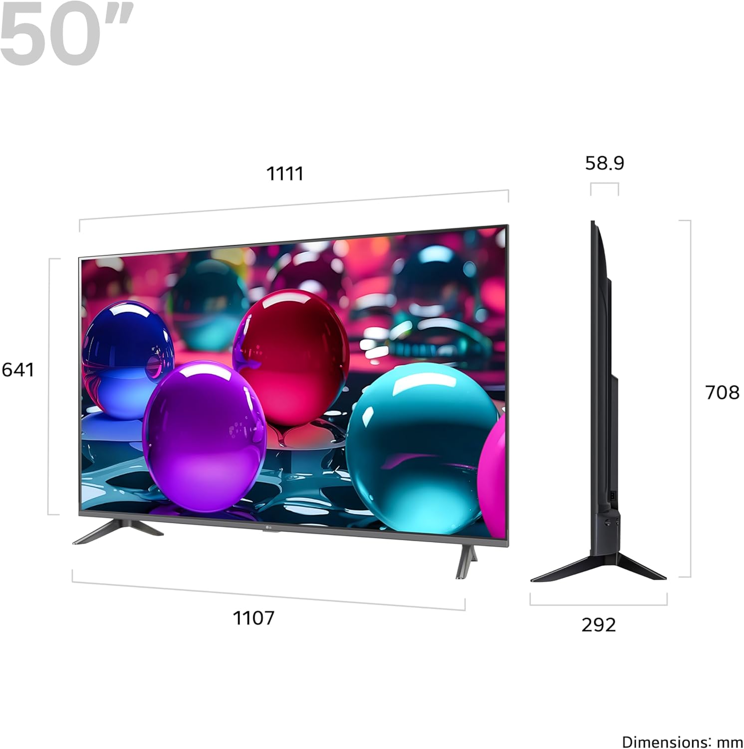 LG 50UA73006LA 50 Zoll 4 K TV
