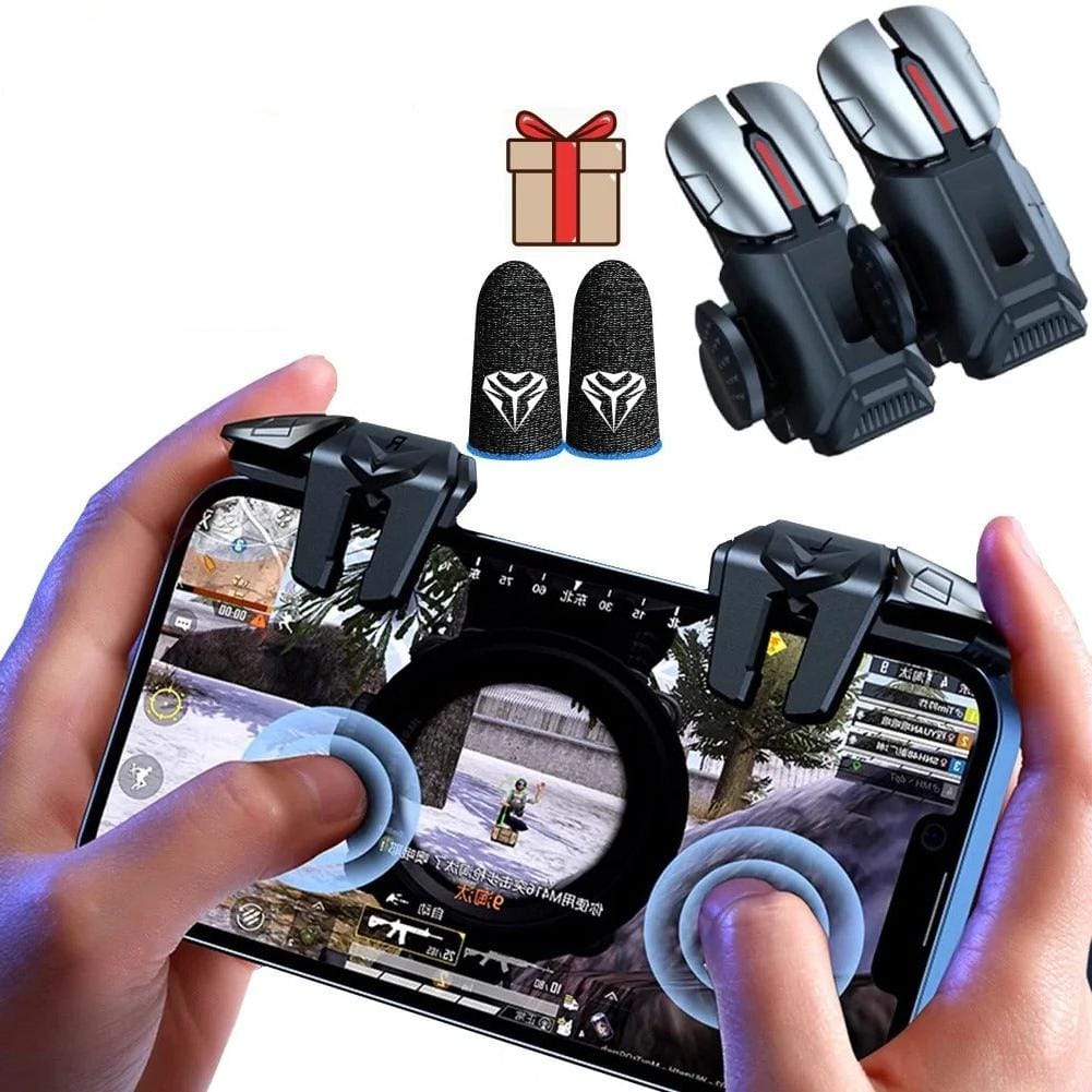 Gamepad Joystick with L1 R1 Aim Game controller for phones