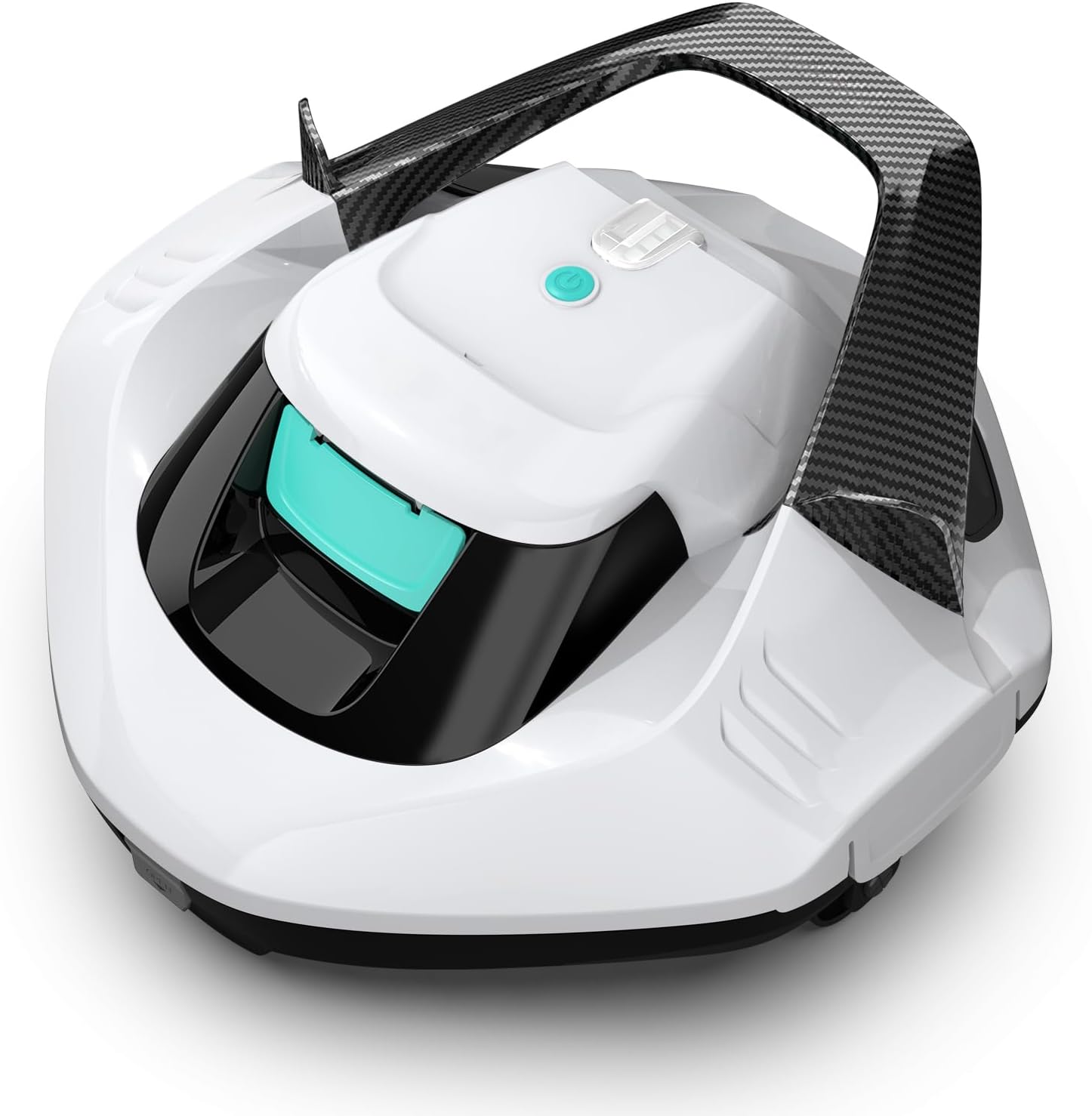 AIPER Robot basenowy, wydajne czyszczenie przez 90 minut, podwójne silniki napędowe, wskaźniki LED, automatyczne parkowanie, robot basenowy z akumulatorem, bezprzewodowy, idealnie nadaje się do
