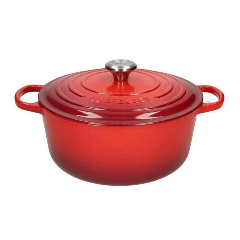 2025 Le Creuset - Sartén para asar / cazuela Signature redonda Cereza 18 cm 1,8 l