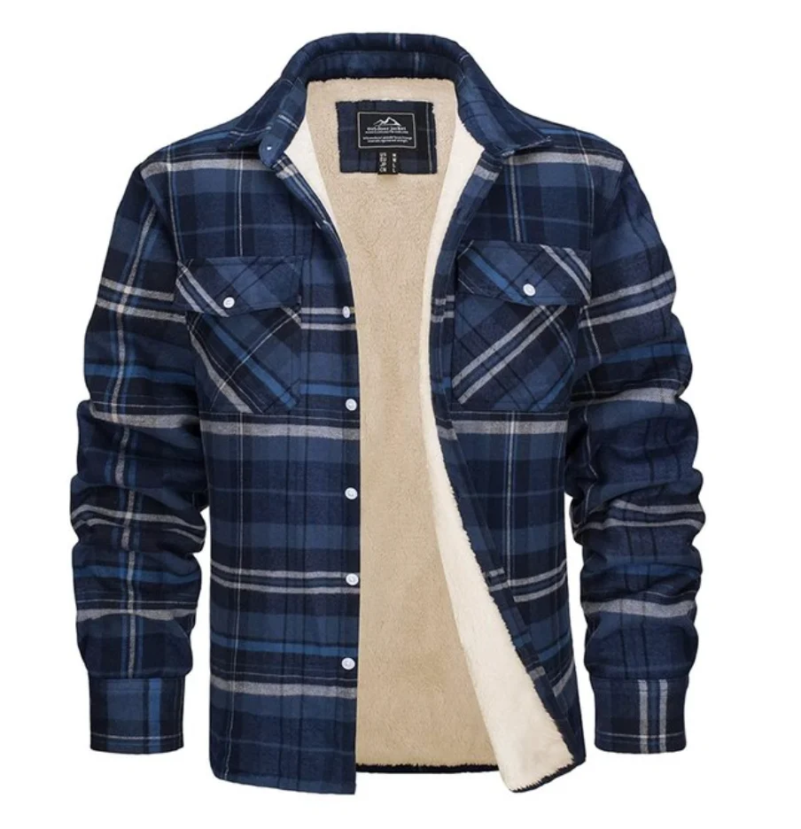 Flanelljacke f��r Herren