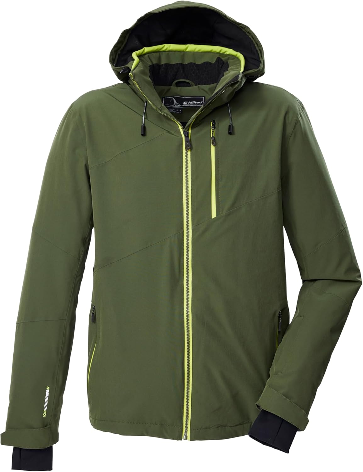 Killtec Herren Ksw 24 Mn Ski Jckt Outdoorjacke/Funktionsjacke mit abzipbarer Kapuze und Schneefang