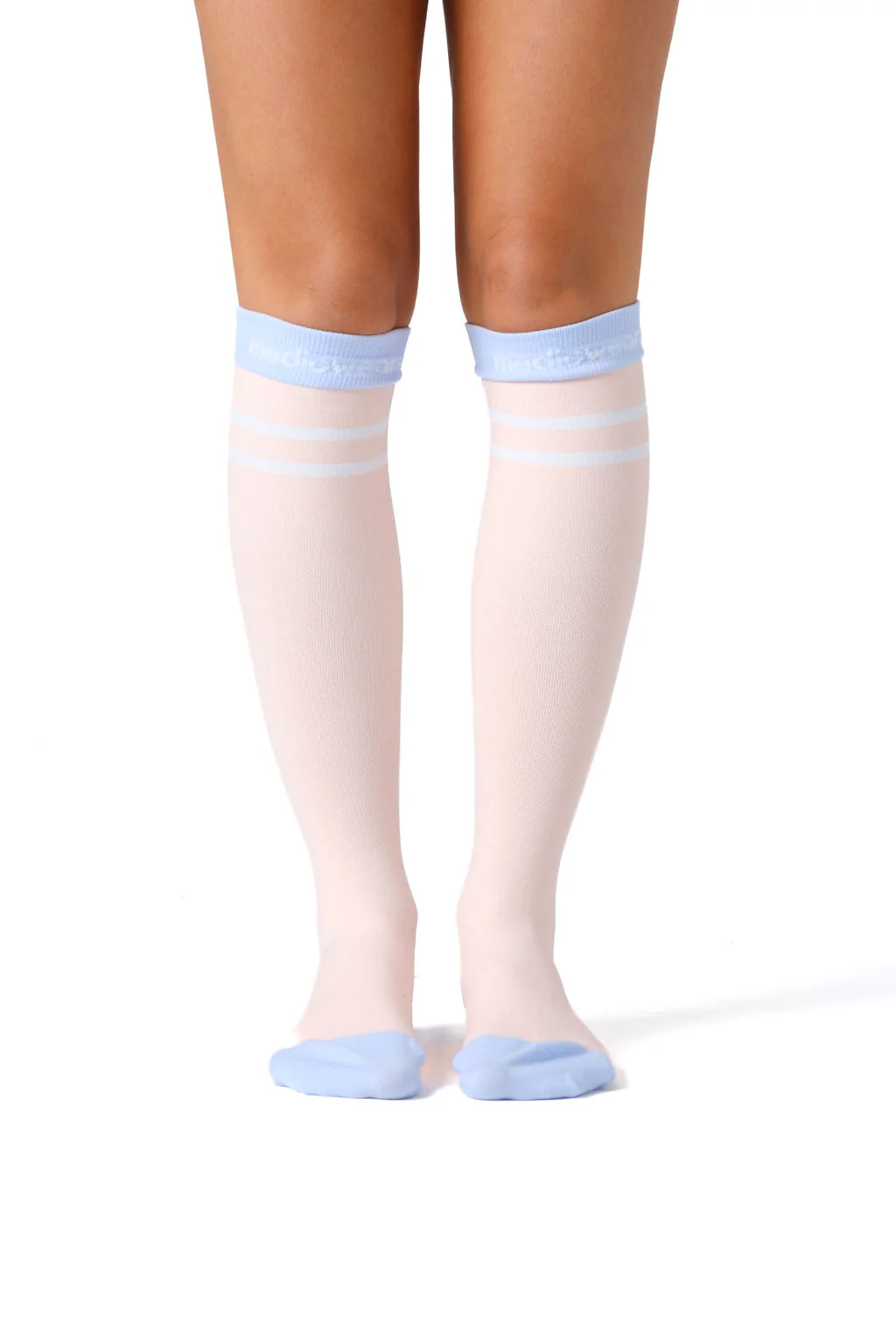 Bubble Gum Compression Socks