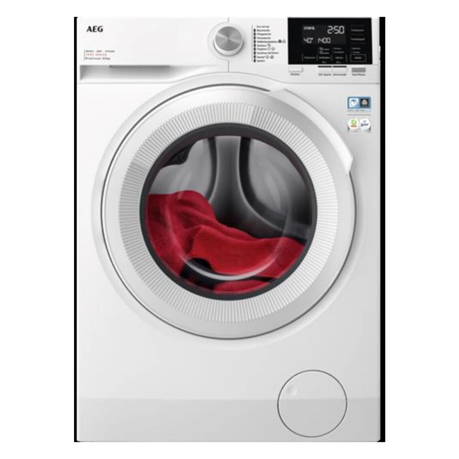 AEG Series 7000 LWR7G60690 was-droogcombinatie vrijstaand, frontlader, wit