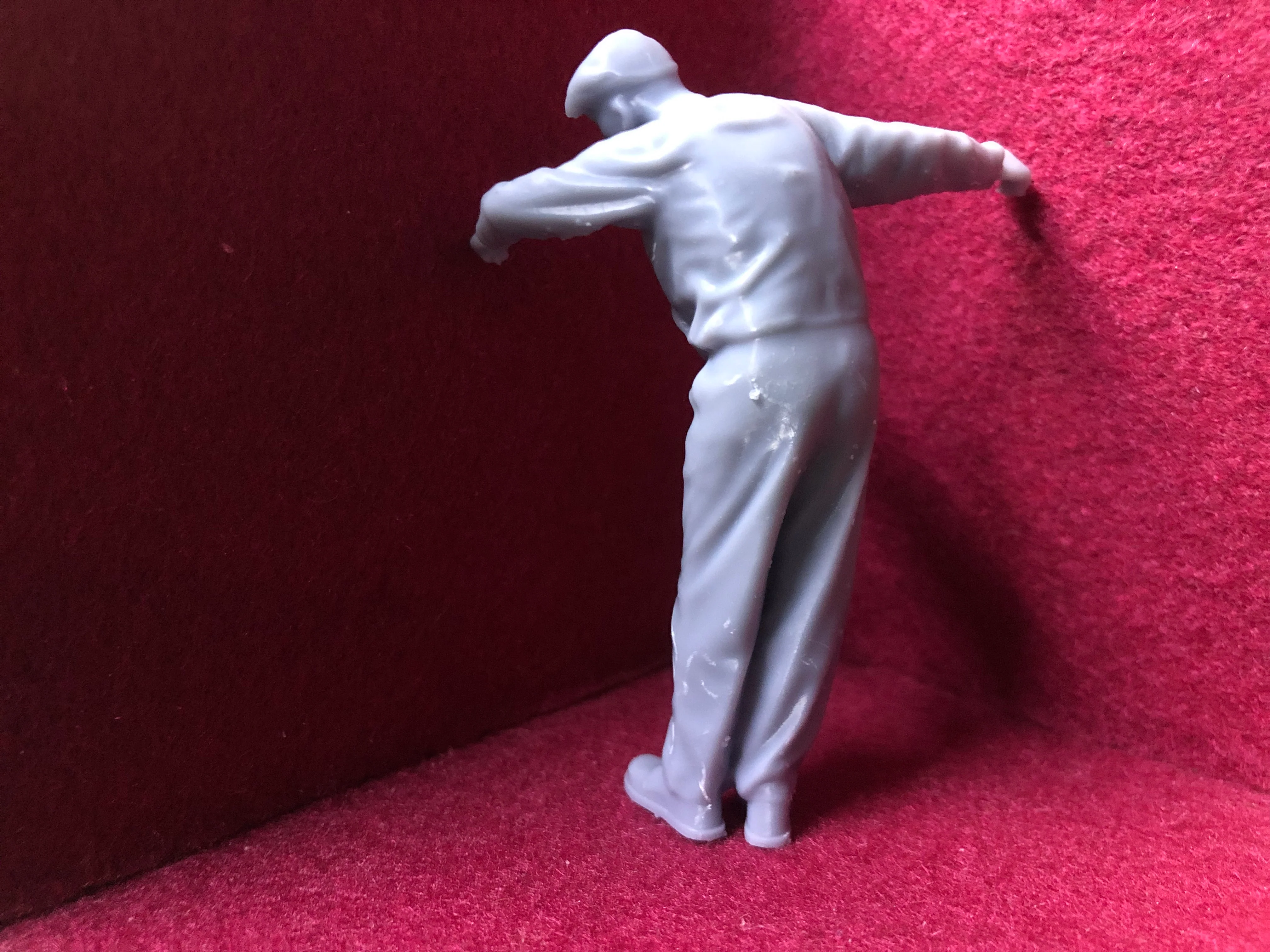 G-Scale driver figure - 3D scan of a real person - D029 (also GN15)