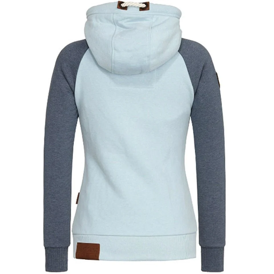 Damen Slim Fit Hoodie - Gemütlicher Fleece-Kapuzenpullover