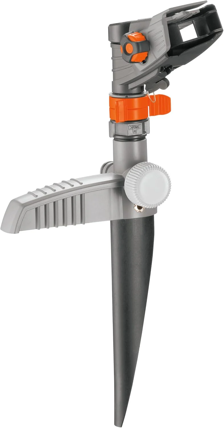Gardena Comfort veelvlakssproeier AquaContour Automatic: vlakberegening voor de individuele besproeiing van bijna elke tuinomtrek, eenvoudig te programmeren, reikwijdte 2,5-10,5 m (8133-20)