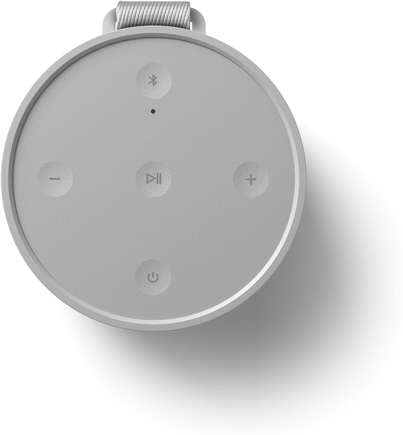 Bang & Olufsen Beosound Explore – Kabelloser tragbarer Bluetooth Outdoor-, Heim- und Reise, 27 Stunden Akkulaufzeit, wasserdichter 360° Lautsprecher + USB-C Ladekabel - Schwarz Anthracite