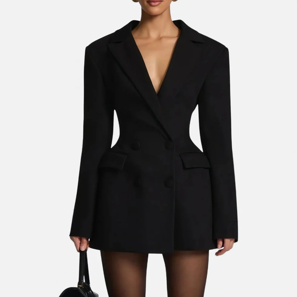 Elegantes Blazer-Minikleid f��r Damen