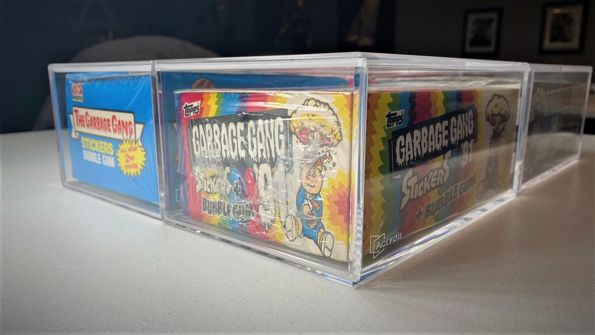 Acrylic Protective Box For Topps Garbage Pail Kids UK Original Series