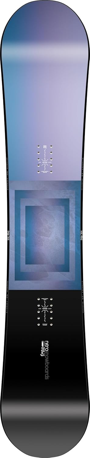 Nitro Snowboards Damen Fate Board Vielseitiges Girls All Mountain Directional Twin Cam-Out Camber