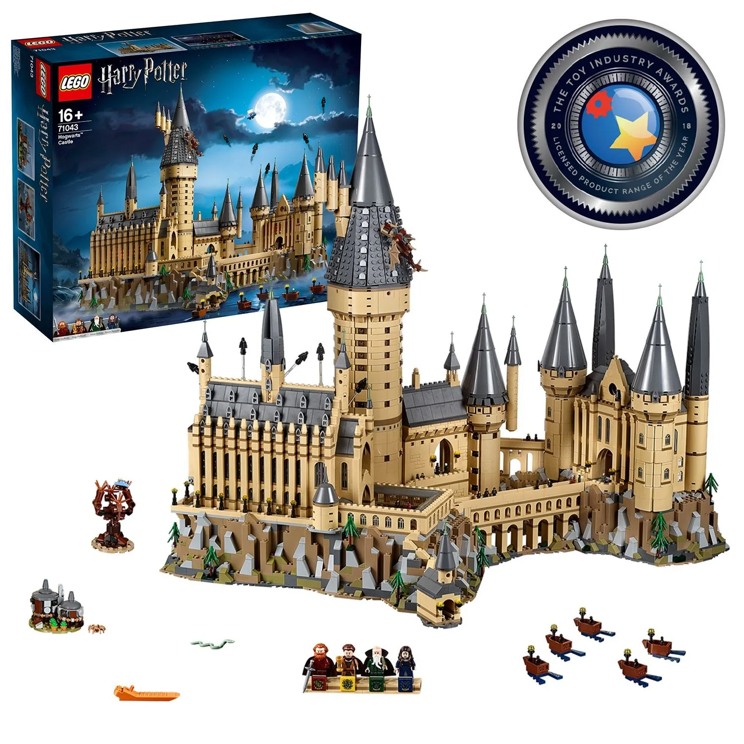 2025 LEGO Het Kasteel Zweinstein 71043 Harry Potter ?C Met meer dan 6000 stenen