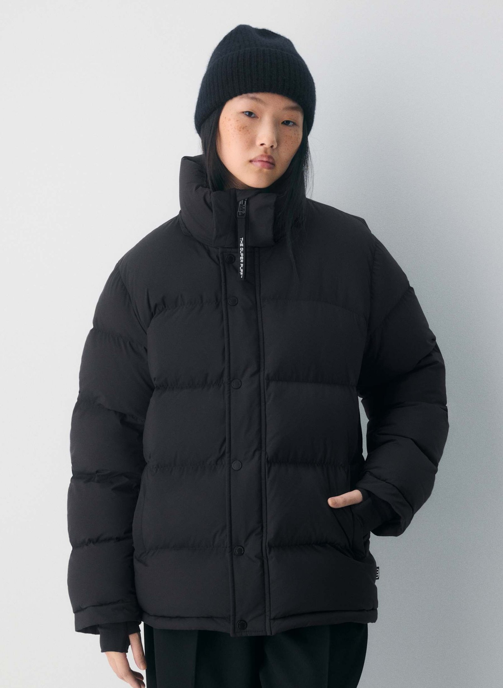 The Super Puff Women’s The Super Puff Jacket in Black | 2XS