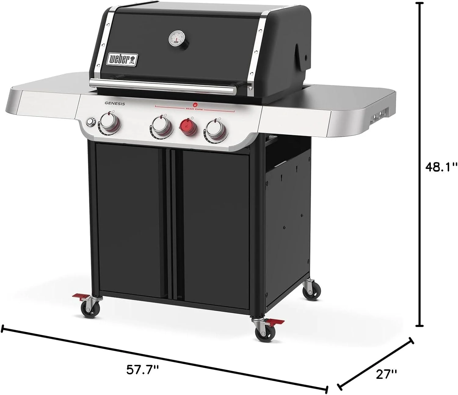Weber Genesis E-325 Liquid Propane, Black