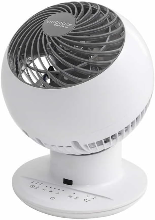 IRIS Woozoo Globe Ventilateur oscillant multidirectionnel à 5 vitesses [modèle 2024]