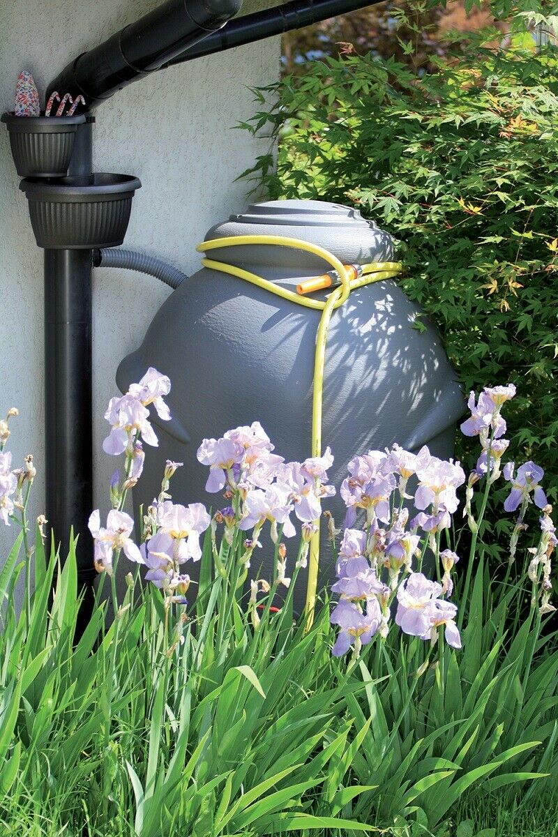Regenwatercontainer, regenton AQUA CAN antraciet 360L