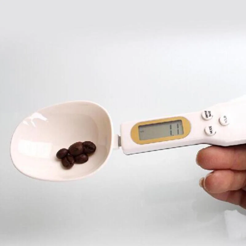 Digital Measuring Spoon Scale with LCD Display �?Precision Kitchen Scale for Coffee, Baking & Meal Prep