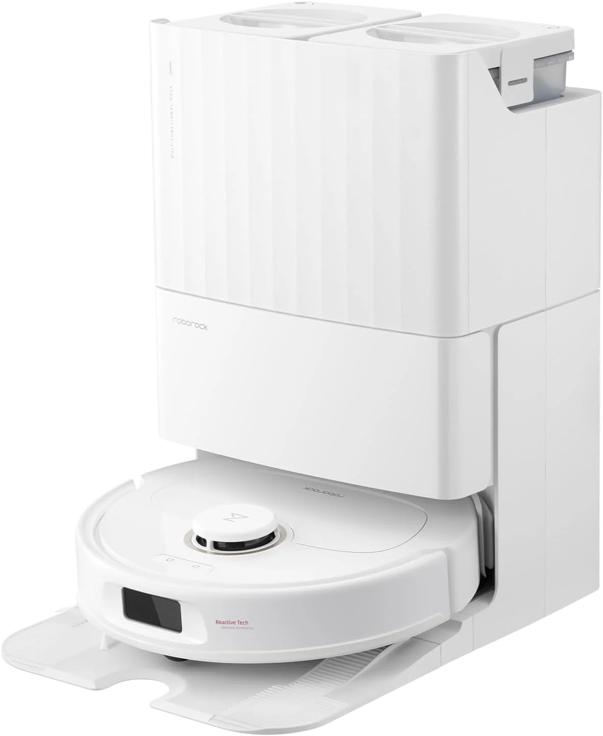 Qrevo Pro Robot Vacuum and Mop with FlexiArm Design Edge Mopping, Dynamic Hot Water Mop Washing and Auto Mop Drying, Intelligent Dirt Detection, 7,000 Pa Suction, Ideal for Carpets