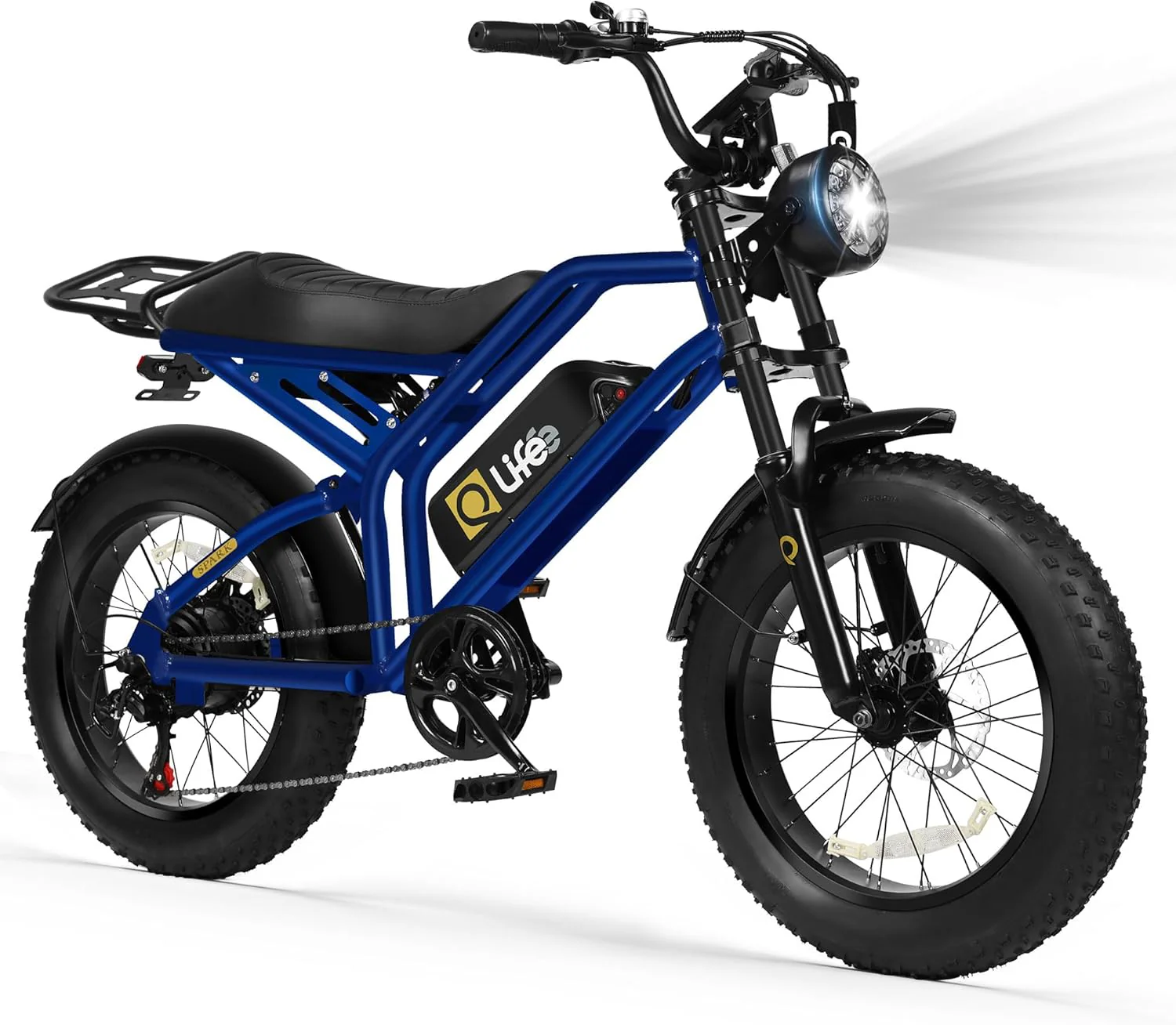 Qlife Electric Bike for Adults/Teens Spark-1500W Peak Motor 20