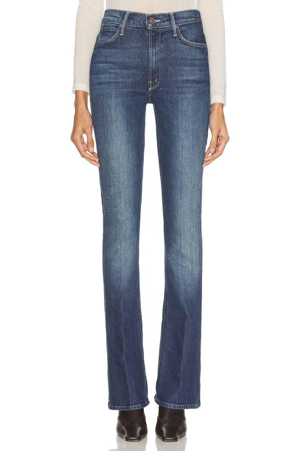 Mother Women’s The High-Waisted Runaway Jeans Start Your Engines